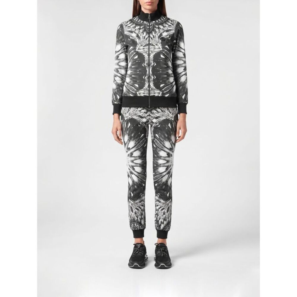 Plein Sport Women Plein Sport 2-Piece Hooded Jersey Tracksuit With Logo